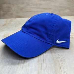 NEW Adjustable Nike Heritage 86 Team Campus Unstructured Hat Blank Royal Blue